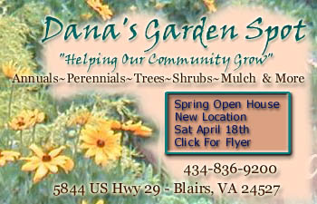 Dana's Garden Spot - Spring Open House Celebration