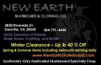 New Earth Skateboard & Clothing Co. - Danville, VA