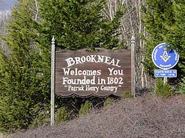 Brookneal Sign - Founded 1802