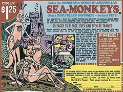 Sea Monkeys ad from old comic book