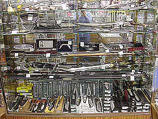 Collectable Weapons Display