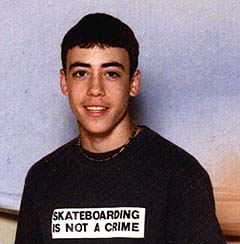 Philip in Skate T-Shirt